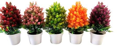 FLORES CON MACETA 8 X 22
