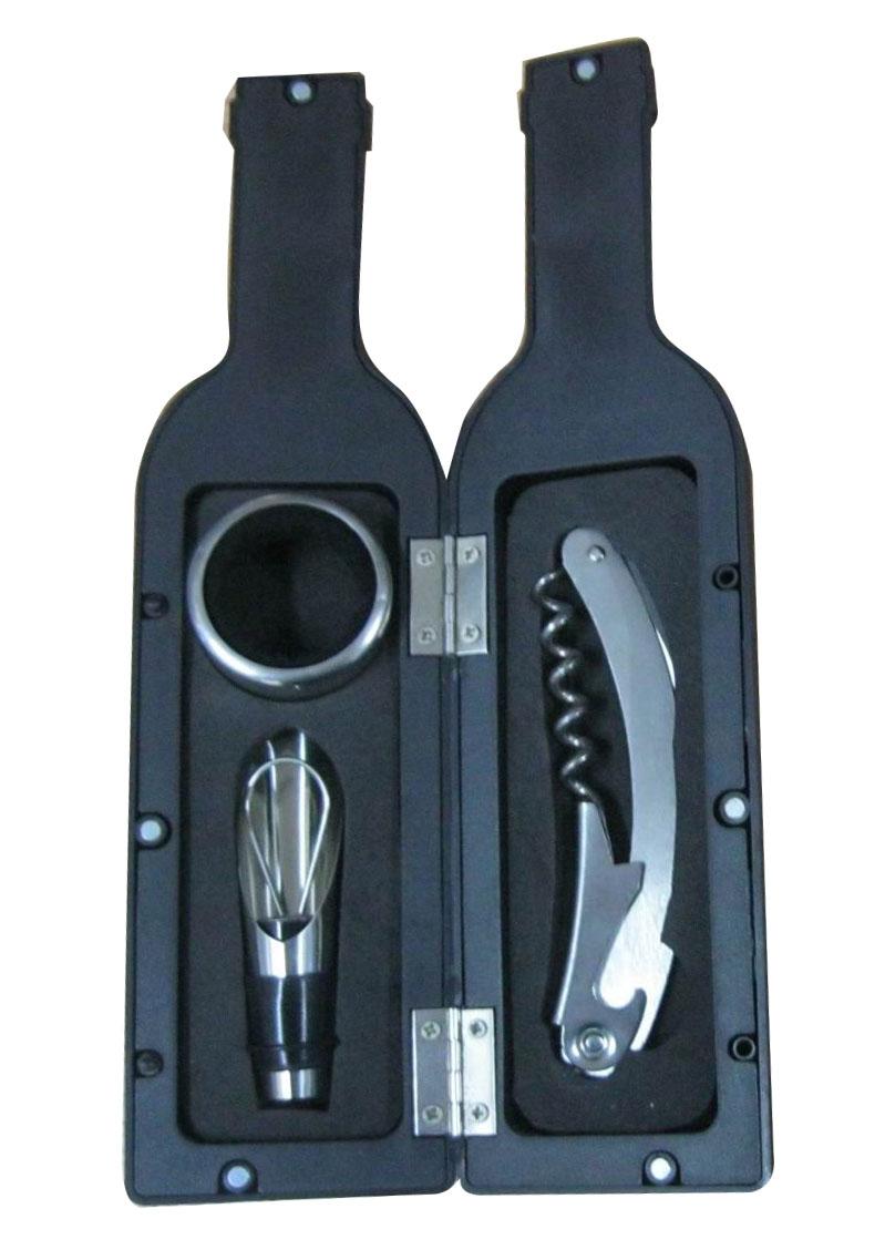 SET DE VINO  BOTELLA REGALO X 3 PIEZAS